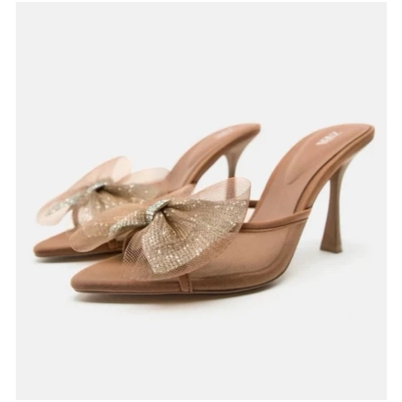Sandal Heels Wanita ZR Sandal Heels Pesta Terbaru Wanita Sandal Heels Pesta Mewah Wanita Sandal Heel