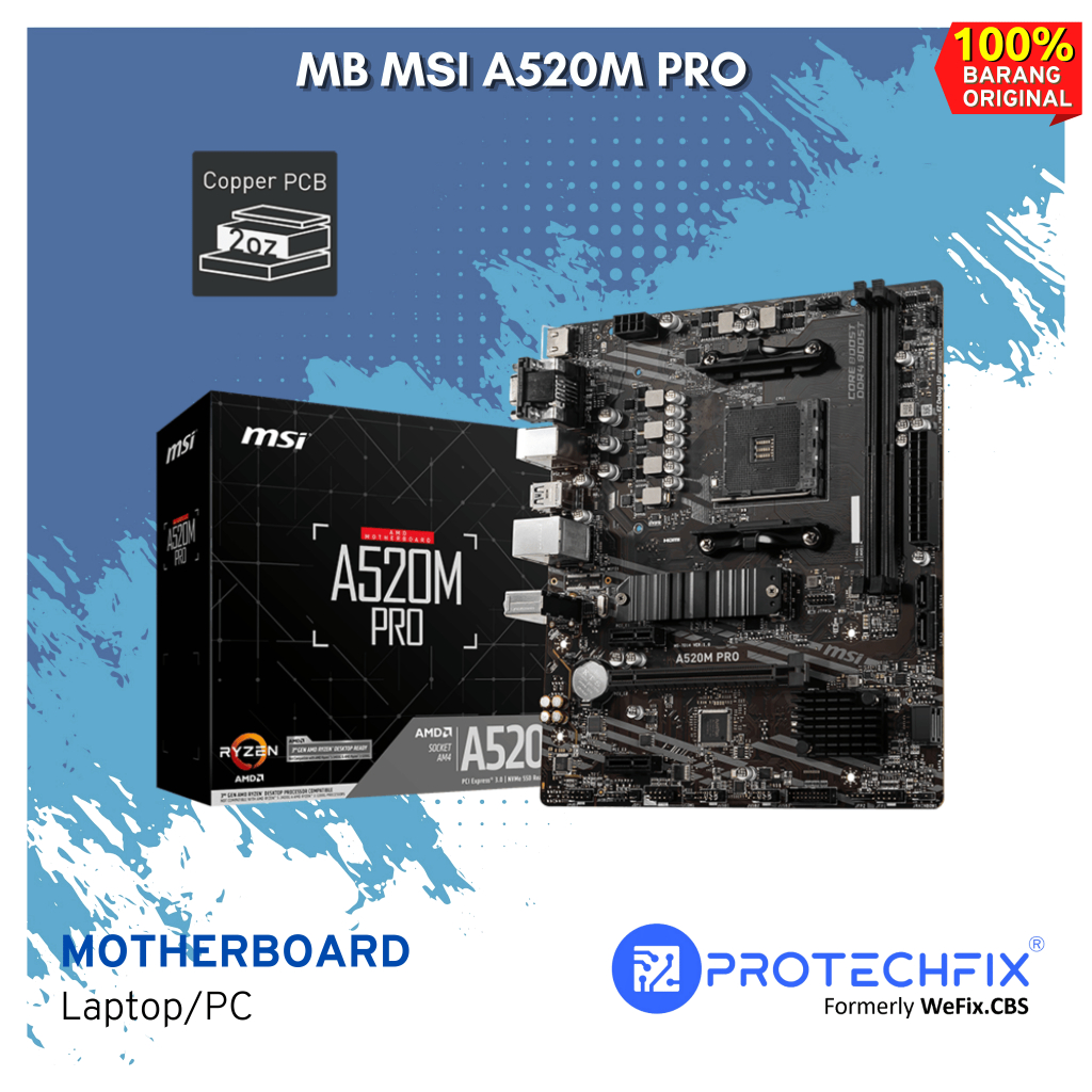 Motherboard MSI A520M-A PRO