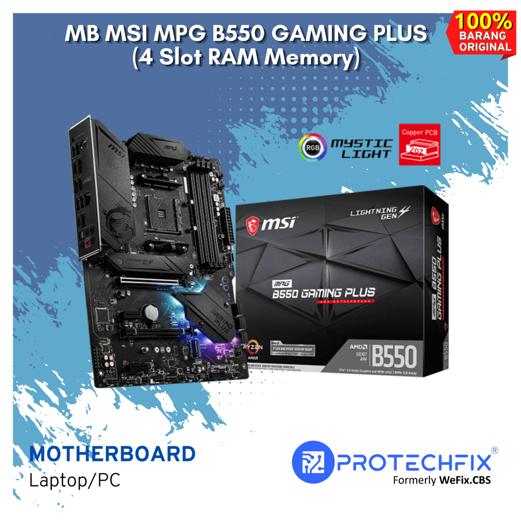 Motherboard MSI MPG B550 Gaming Plus