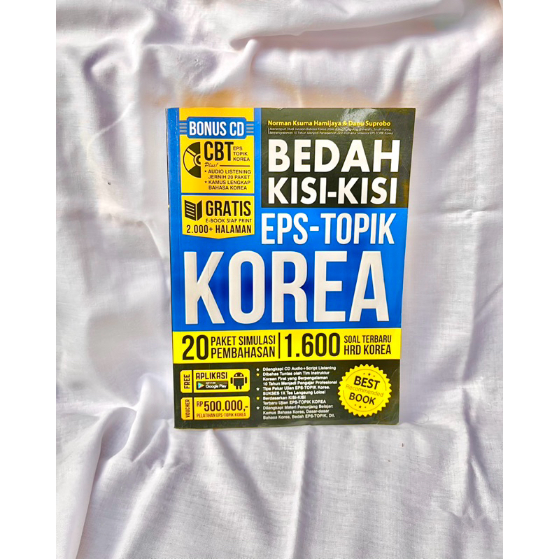 PRELOVED BUKU TOPIK BAHASA KOREA