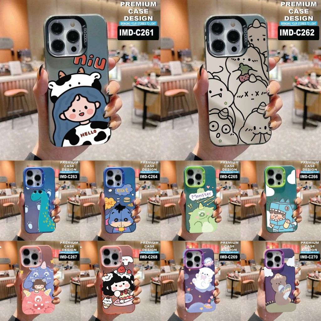 VIVO V40/Y18/Y28/Y38 ⭐️ CASE MOTIF KODE IMD C261- C270 CEK DESKRIPSI VENUS ACC