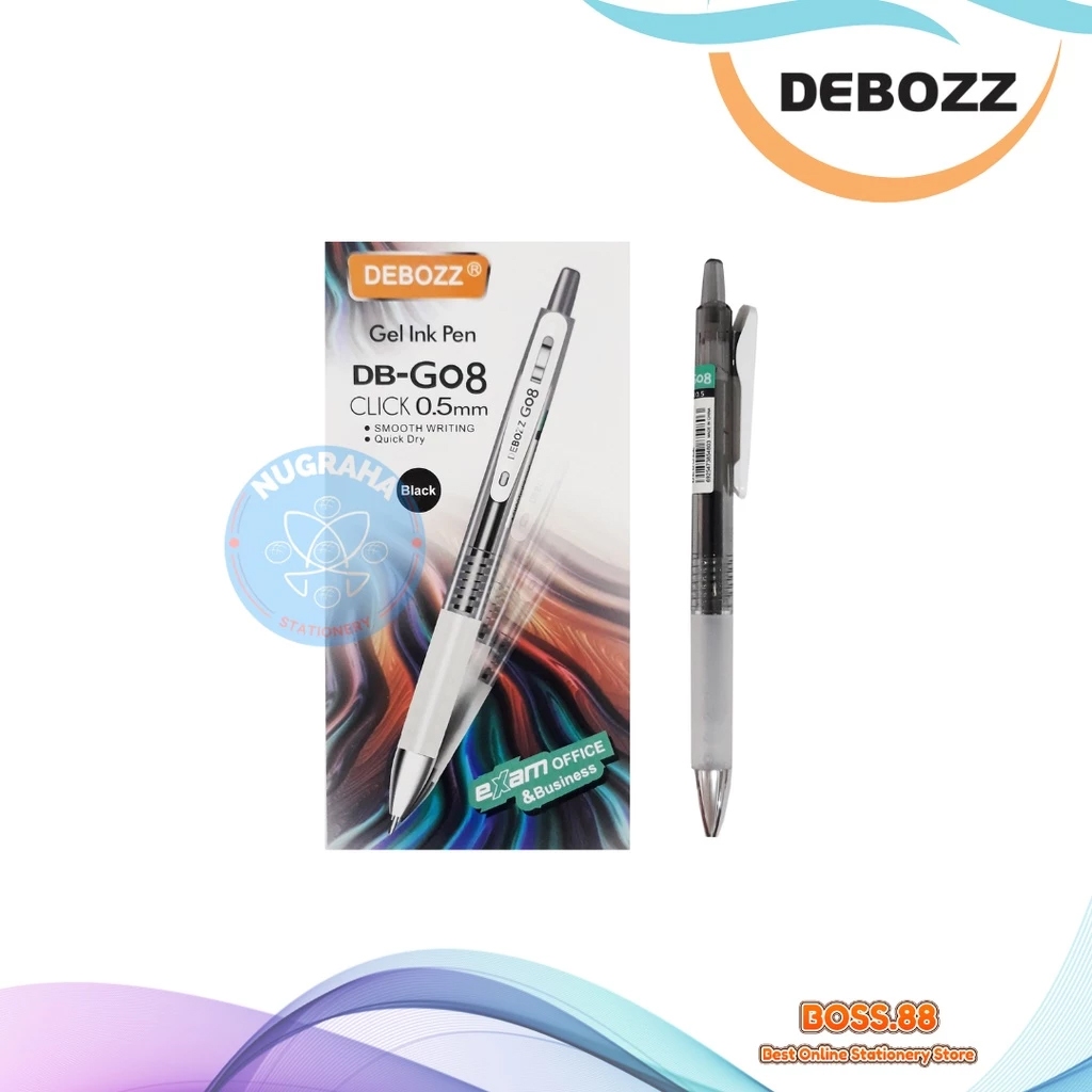 

GEL PEN / PULPEN GEL DEBOZZ DB-G08 (1 PCS)