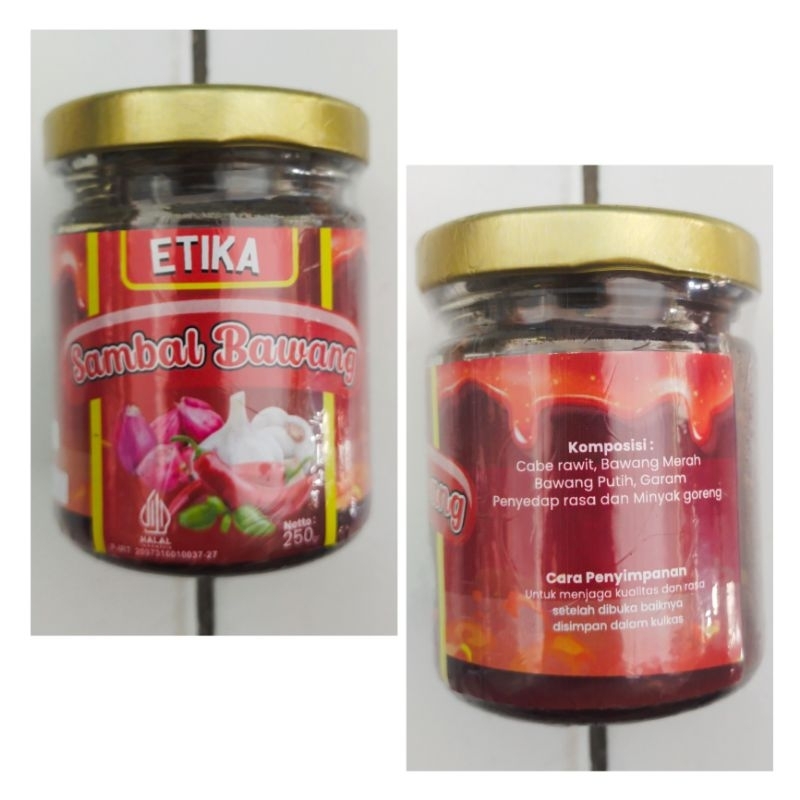 

Sambal Bawang ETIKA