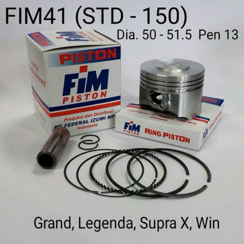Piston FIM Honda Supra Grand Legenda Win Pin13 FIM41