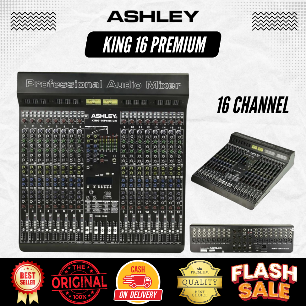 Mixer 16 Channel Ashley King 16 Premium