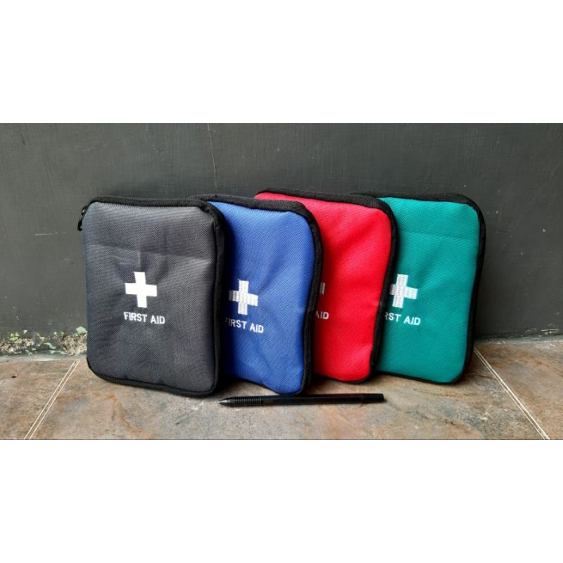 Pouch Dompet P3K / Tempat Wadah Obat Medis Bahan Cordura