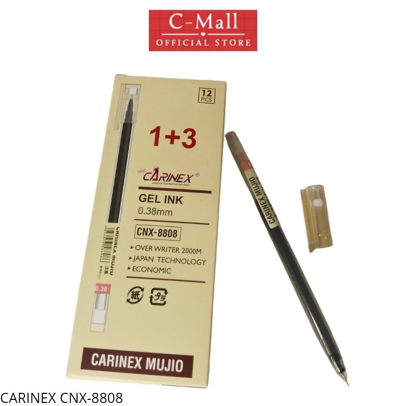 

C-Mall Pulpen Carrinex Mujio CNX-8808 (12pc) carinex Pen CNX-8808