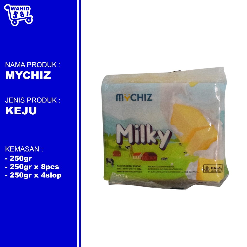 

MyChiz Milky Keju Olahan / 250g