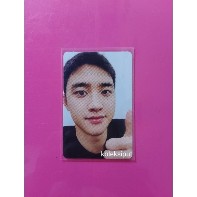 PC Photocard Official D.O Kyungsoo EXO Tempo Vivace Ver