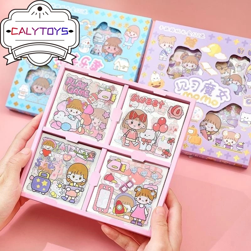 

Stiker Motif Kartun Korea Stiker Jurnal Anti Air Dekorasi Handbook Scrapbook Stiker isi 100 Lembar