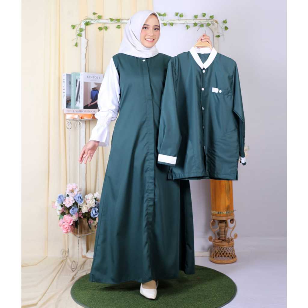 sarimbit Nabila{gamis+kemko] Bahan Toyobo