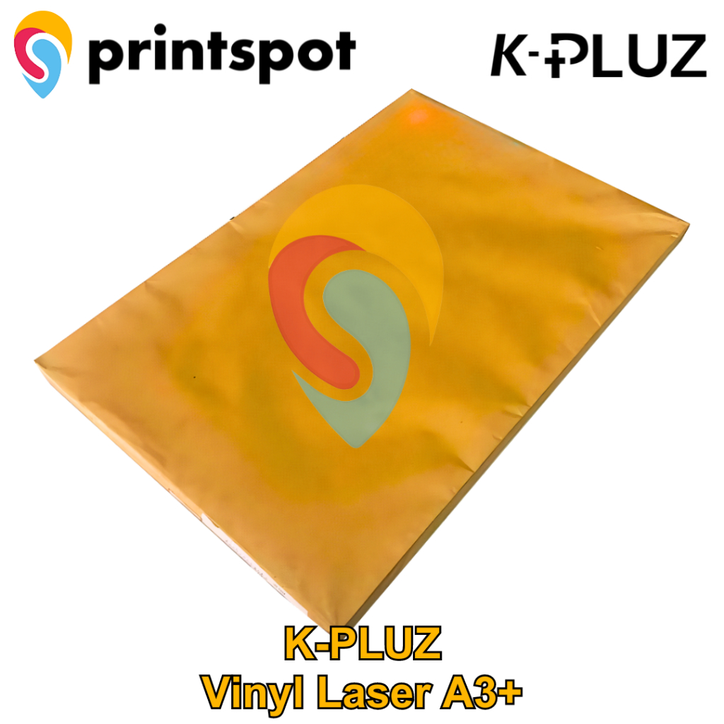 

K- PLUZ Sticker Vinyl PP Film Stiker Digital Print Laser Toner A3+ PACK