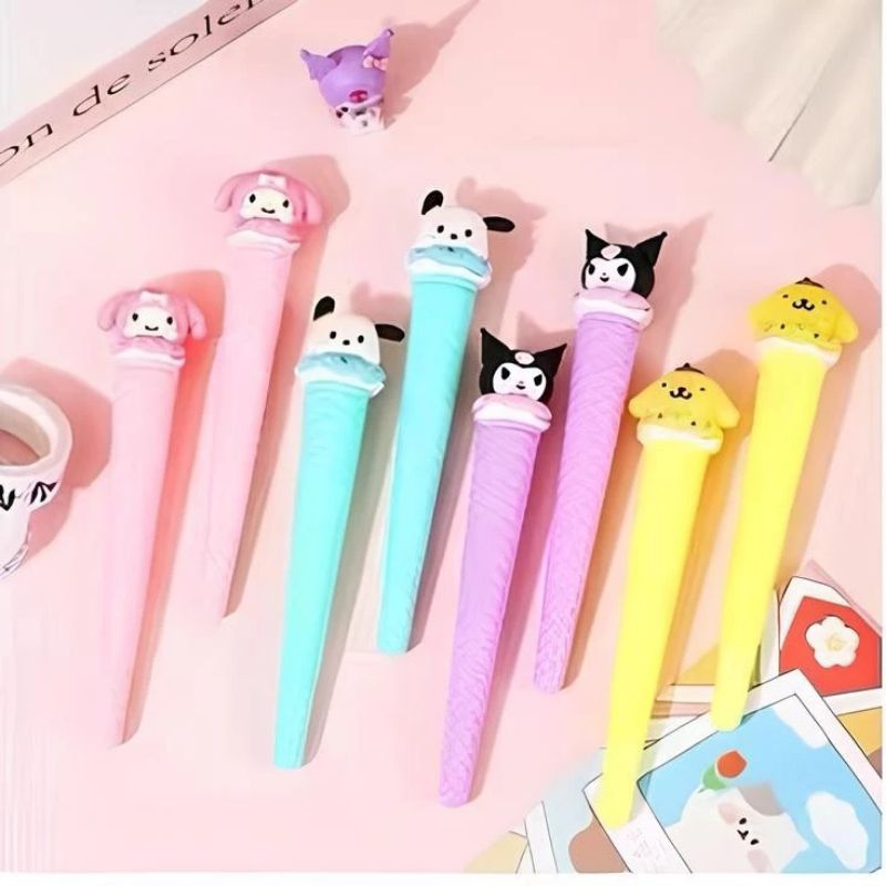 

Pulpen Bentuk Cone Ice Cream Motif Sanrio