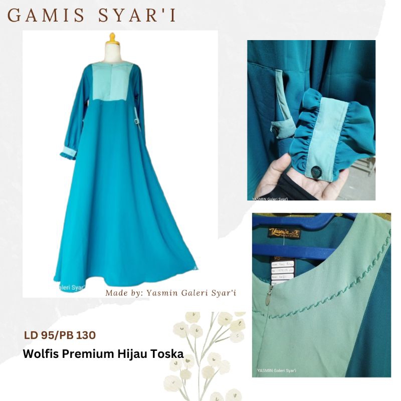 Gamis Syar'i toska remaja