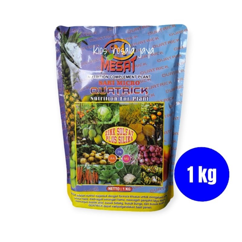 Zink Sulfat QUATRICK Plus Silika Atasi Asem Aseman