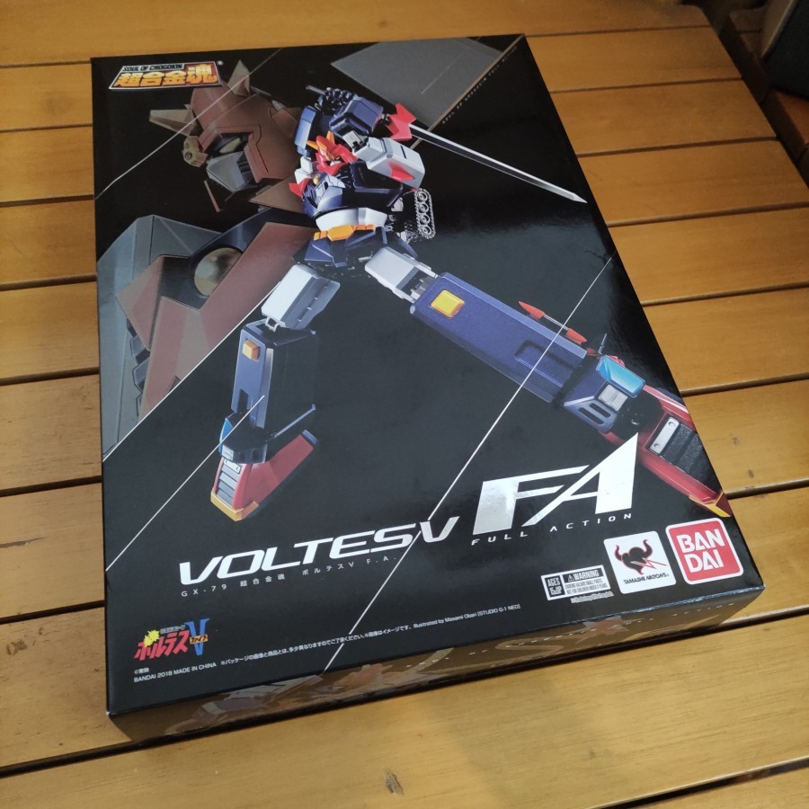 Bandai Soul Of Chogokin - SOC GX - 79 VOLTES V FA - Full Action