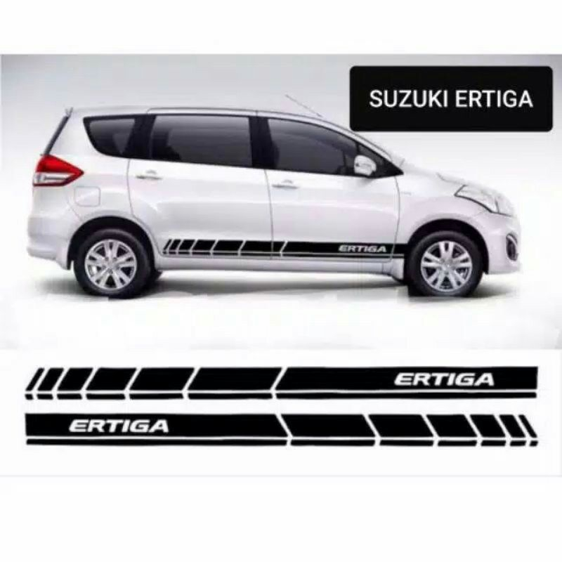 CUTTING STICKER STIKER MOBIL SUZUKI ERTIGA CUSTOM TEXT