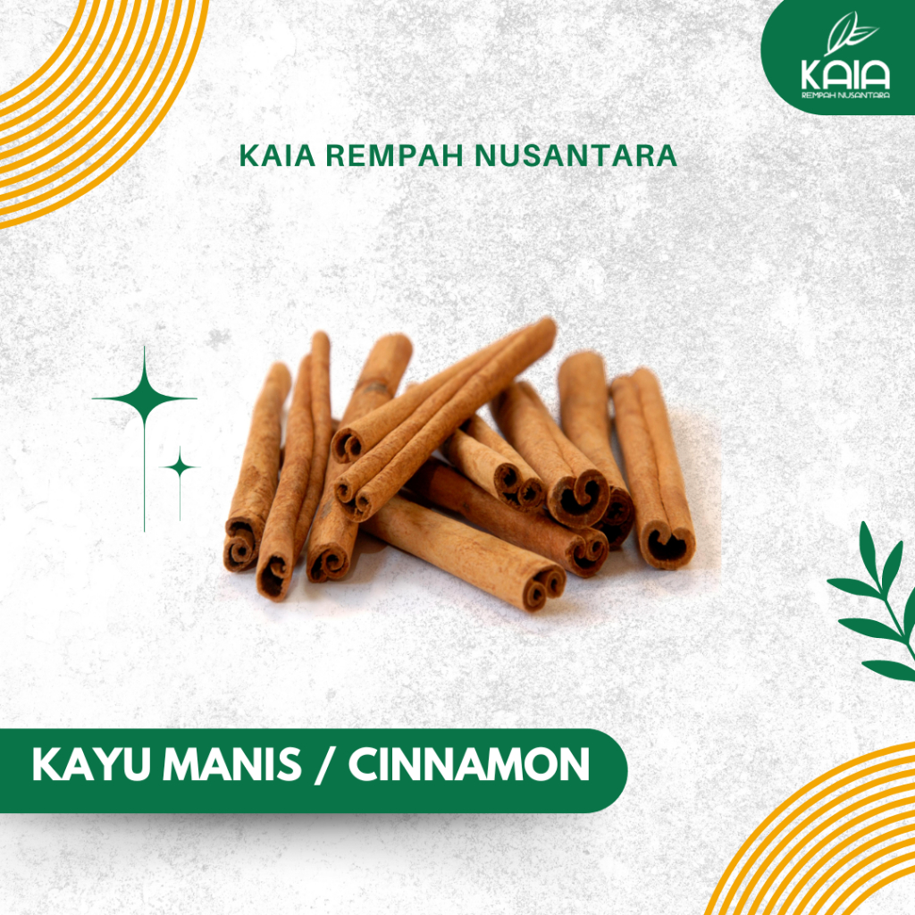 

KAIA Kayu Manis - Rempah bumbu dapur segar premium