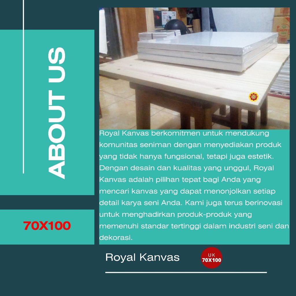 

Promo! Kanvas Lukis 70x100 cm |Putih - Smooth Watercolor & Tebal|Premium, Murah, Berkualitas Terbaik