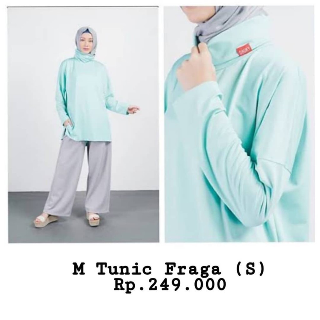 DISC 50% Dauky Baju Atasan Dewasa M Tunic Fraga