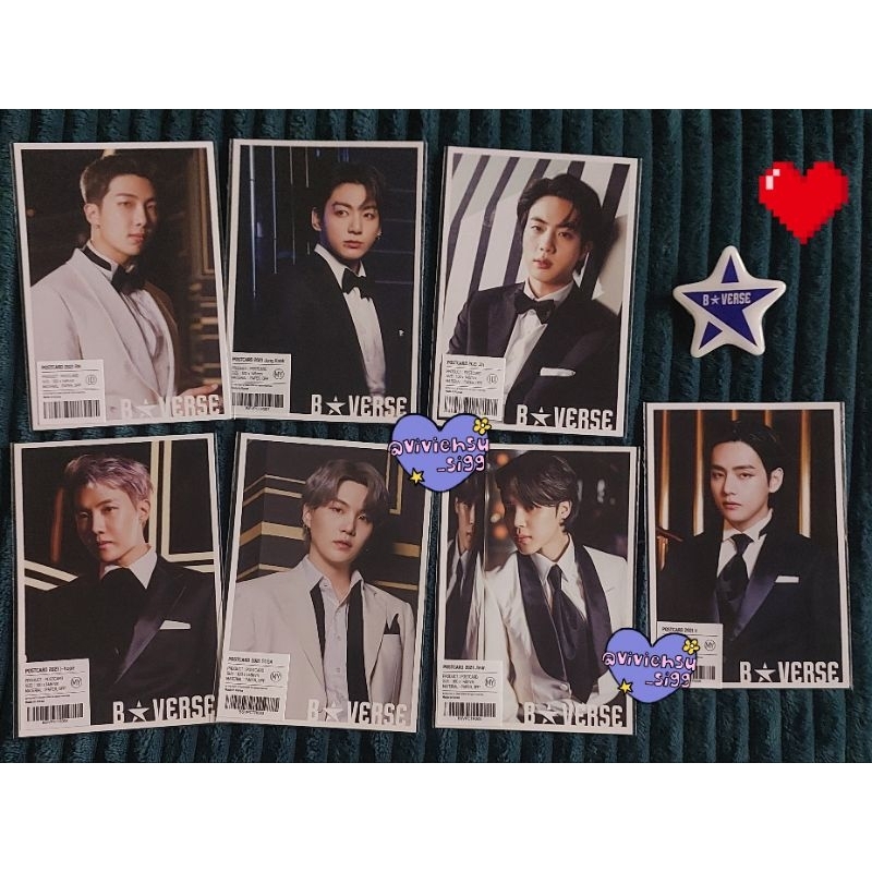 

kartu pos bergambar indah bverse sealed