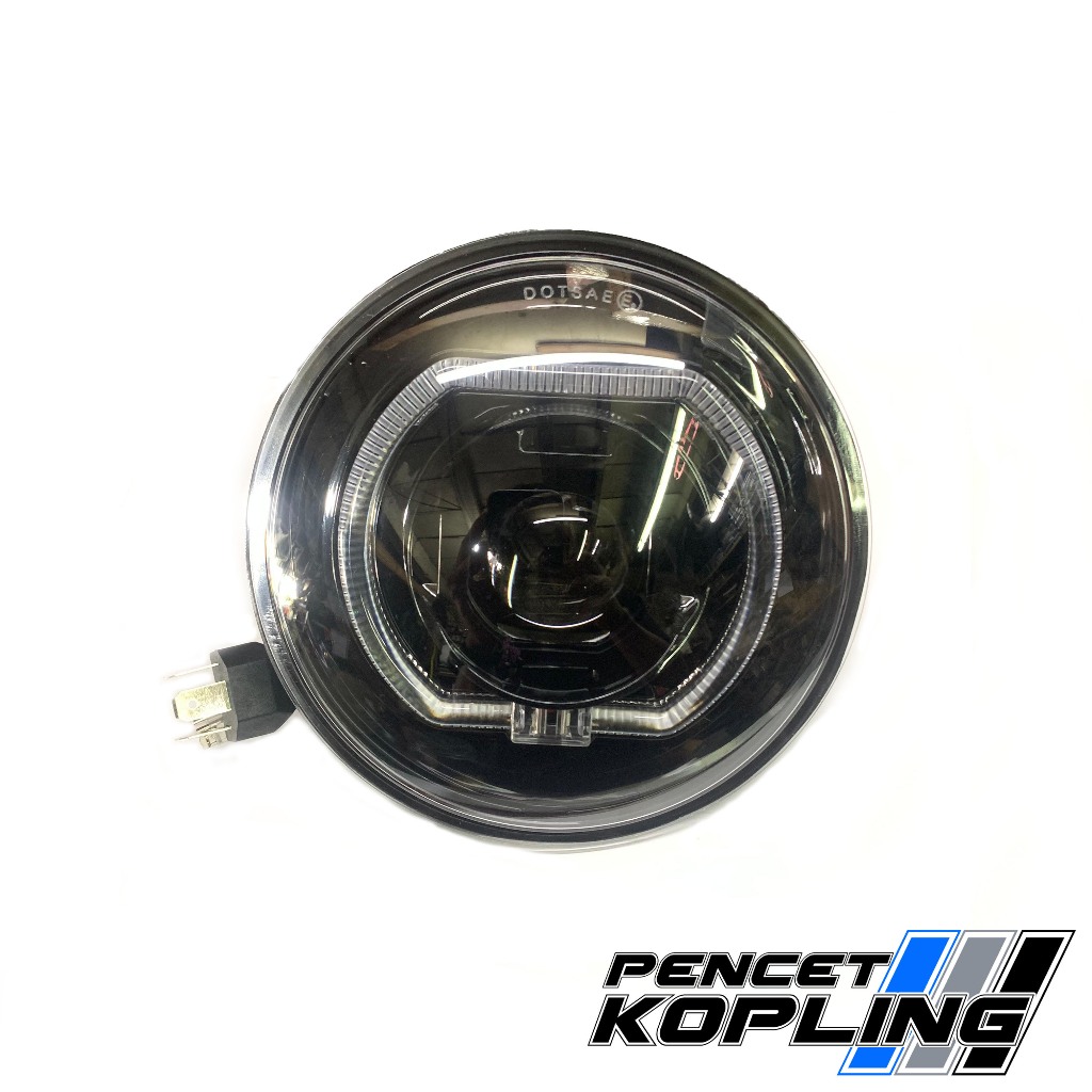 Daymaker DOT SAE Bulat Lampu Daymaker Bulat Vespa New PX