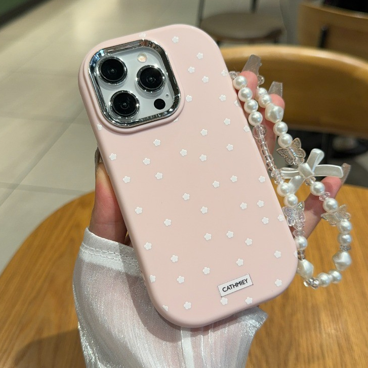 Case oppo gantungan，Casing Merah Muda Lucu, Casing Lunak Kualitas Tinggi, Cocok untuk OPPO A58 A38 A