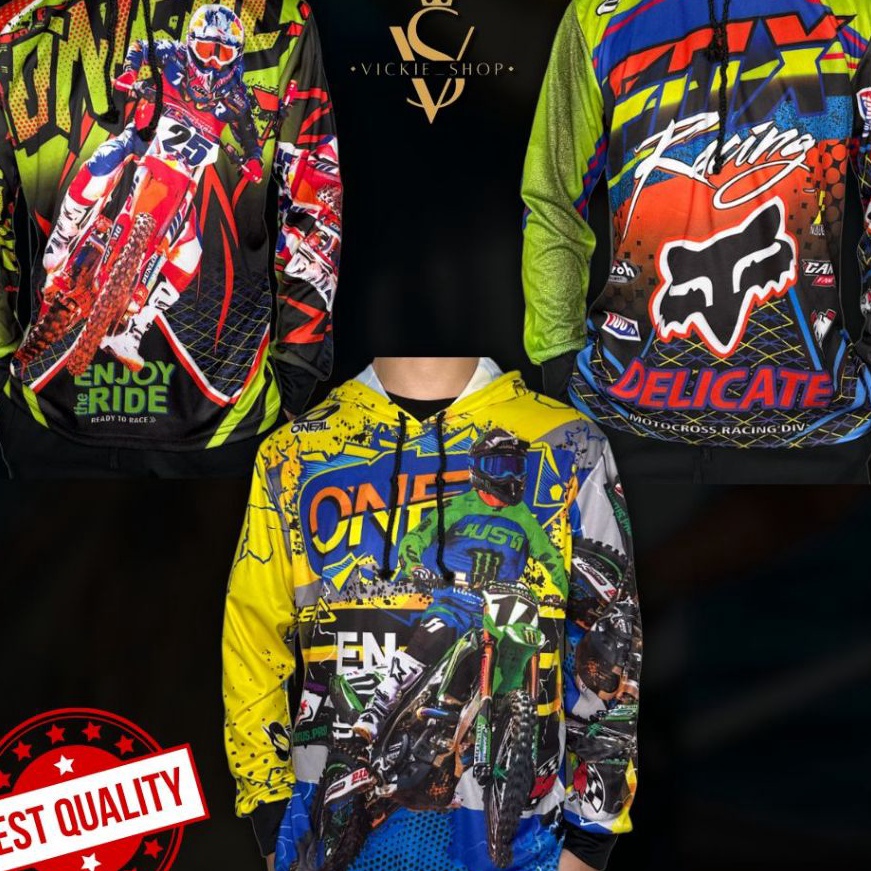HJ6 KAOS  KAOS BALAP BAJU BALAP DRAG BIKEMOTOR CROSSKAOS BALAP LENGAN PANJANGCOD