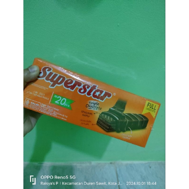 

wafer coklat superstar 1 Dus