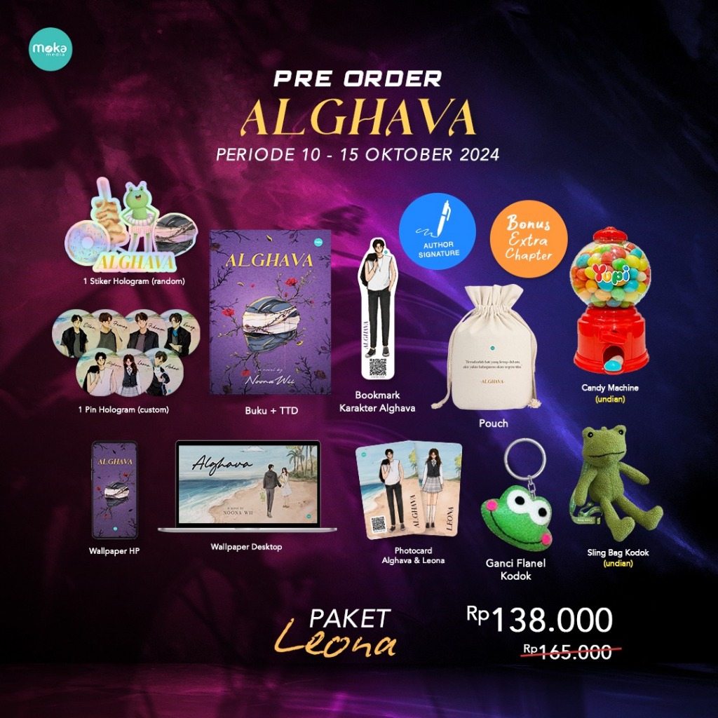 BUKU NOVEL - ALGHAVA BY NoonaWii