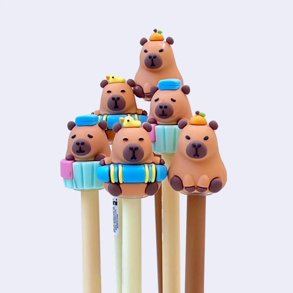 

Gramedia Cirebon - SOFUN CAPYBARA BATH GEL INK PEN ZF7013