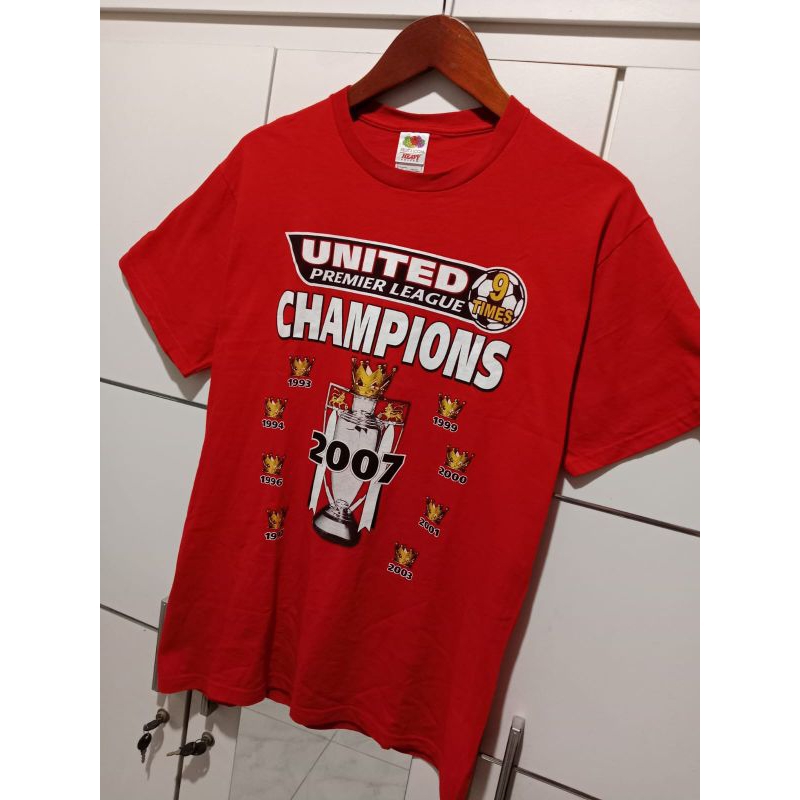 Kaos Manchester United Vintage Champion Premier League 2007
