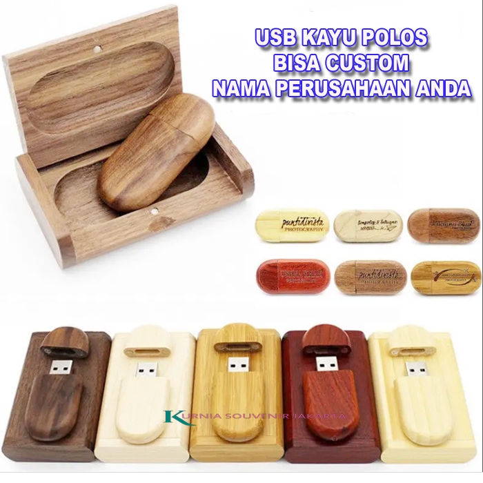 FLASHDISK KAYU 4GB-USB KAYU-FLASHDISK KAYU PROMOSI-POLOS