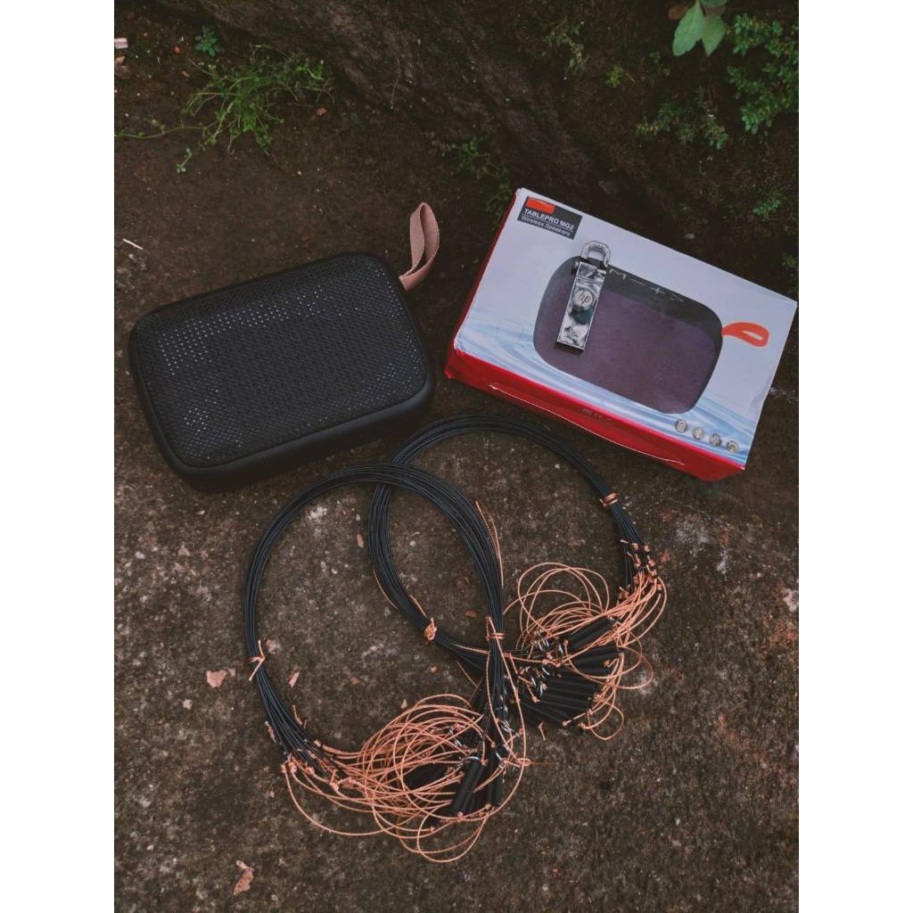 2 IKAT TALI RACIK JERAT BURUNG SAWAH AYAM AYAMAN + MUSIK BOX MP3