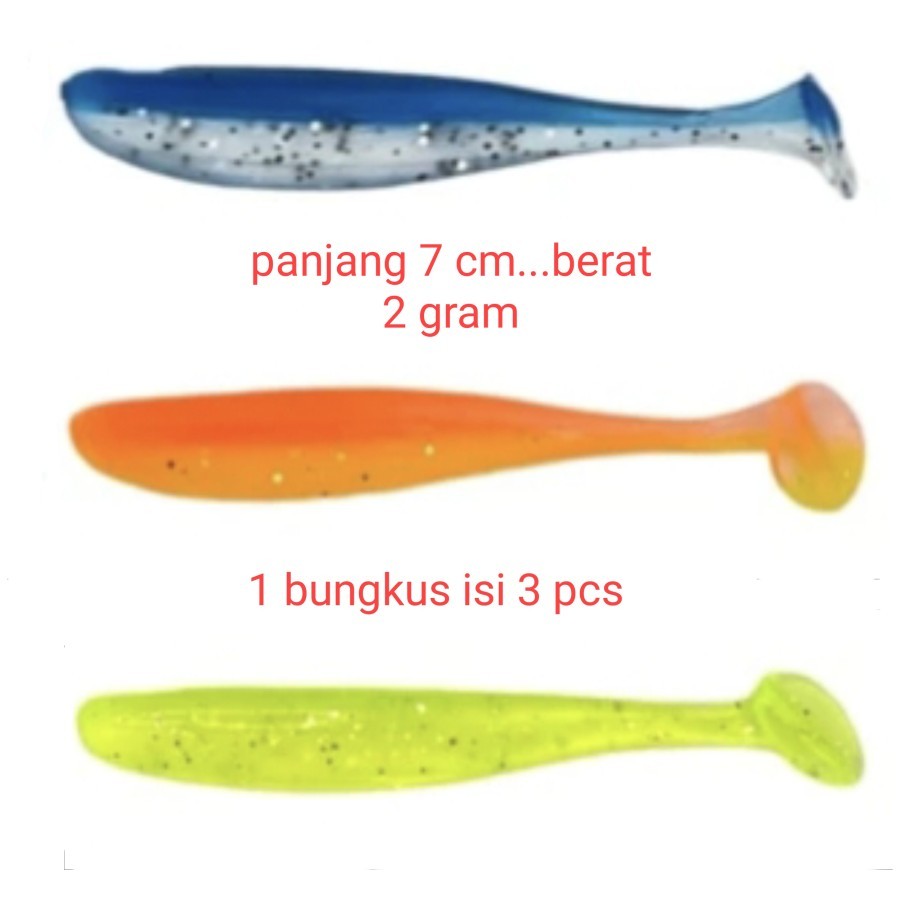 UMPAN PANCING SOFT LURE MURAH