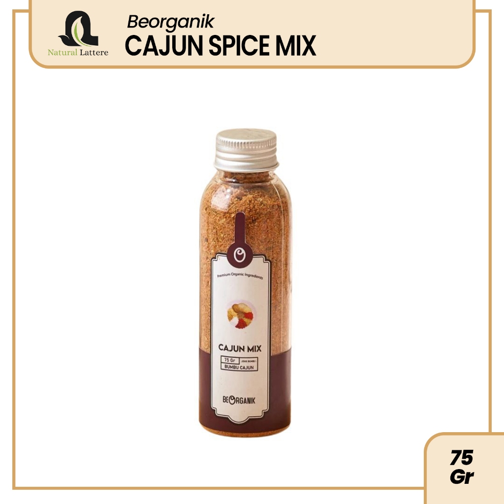 

Beorganik Cajun Spice Mix 75 gr