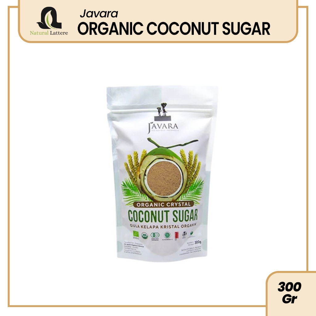 

Javara Organic Coconut Sugar pouch 300 gr