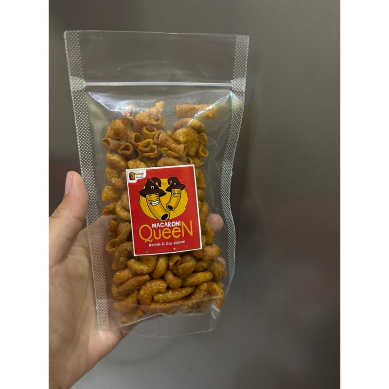 

Makaroni bantet Pedas Asin/50gr/Cemil Centil/Cemilan/Premium/Murah/Enak