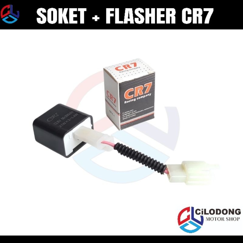 SOKET FLASHER / SOKET T10 2 MODE CR7 - NINE F2 - Bullaes