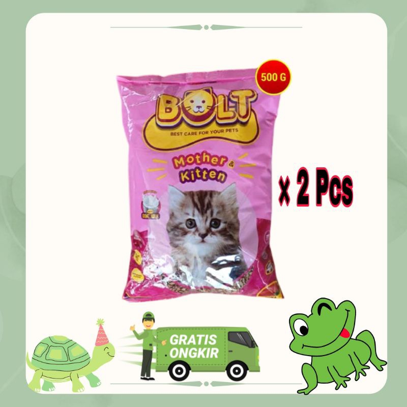 Bolt Kitten 1kg Makanan Kucing Bolt kitten
