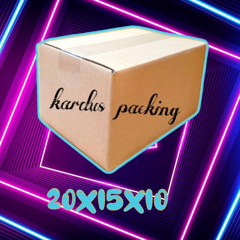 

kardus packing UK 25x15x10 kardus kecil kardus besar
