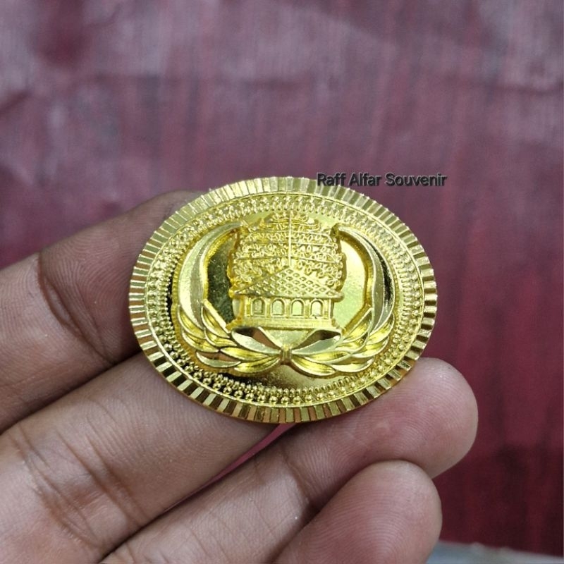 PIN KORPRI MAGNET MODEL PREMIUM - LENCANA KORPRI MODEL OVAL