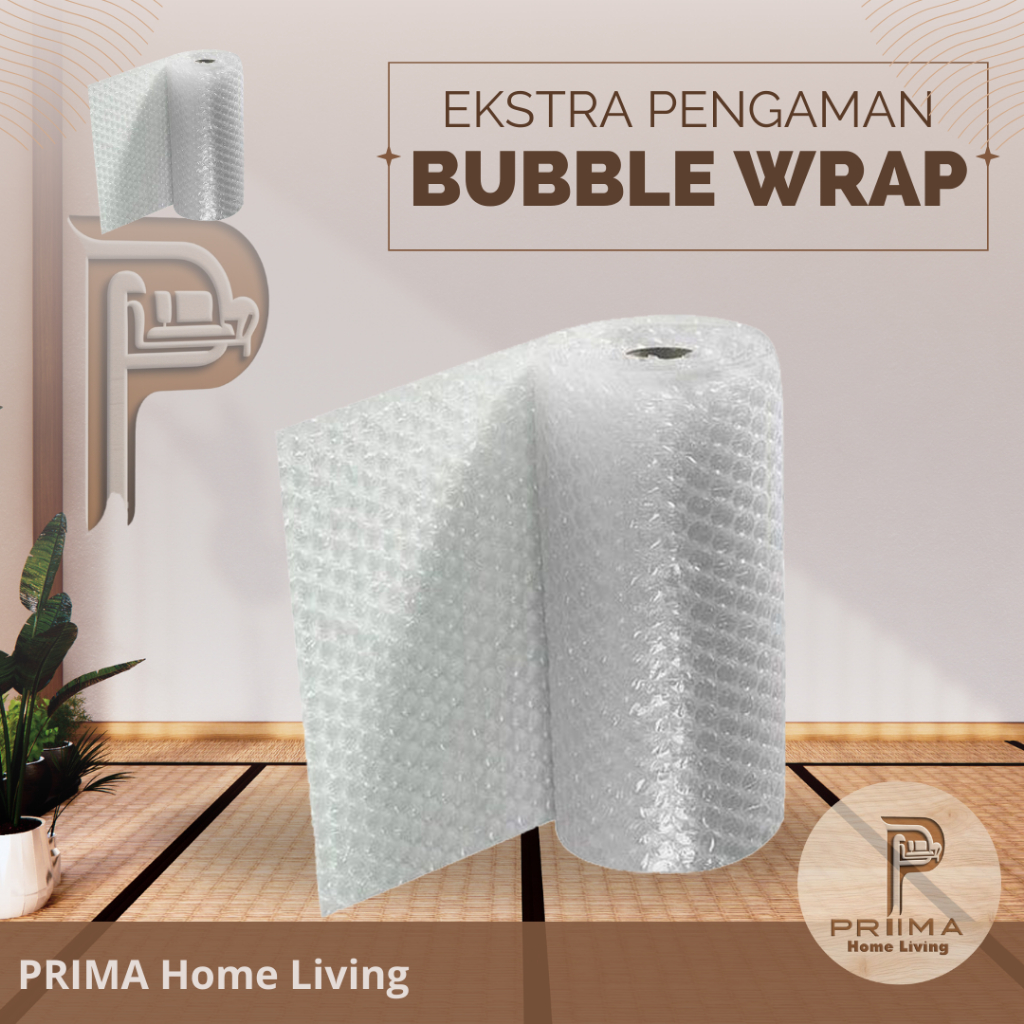 

Bubble Wrap Safety Packing / Tambahan Packing Extra Aman