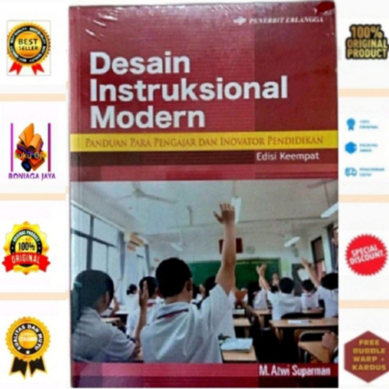 {Original} Buku Desain Instruksional Modern Edisi 4 - M. Atwi Suparman