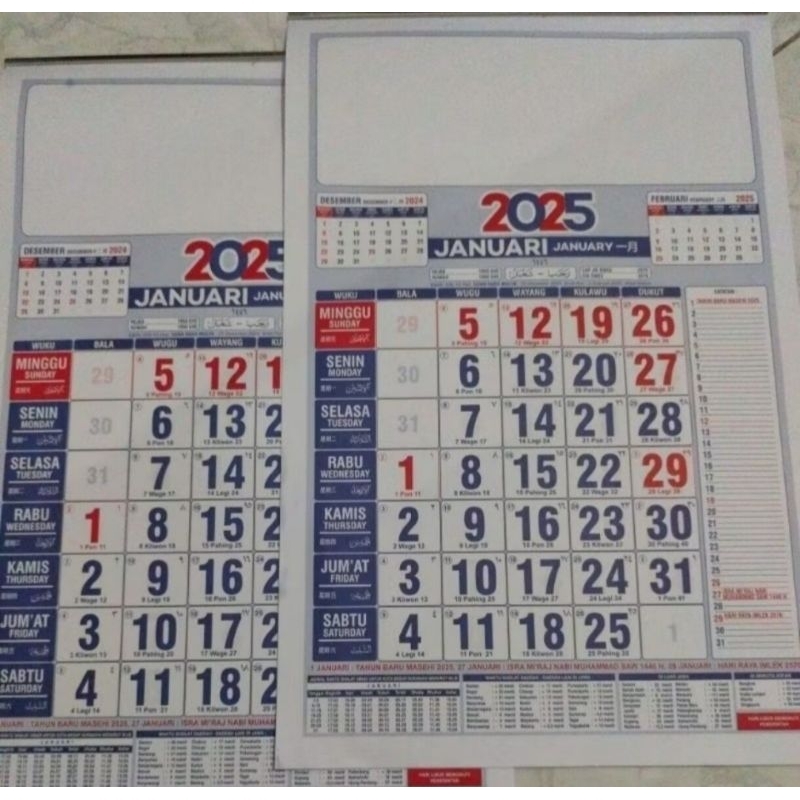 

Kalender 2025 Jawa Lengkap