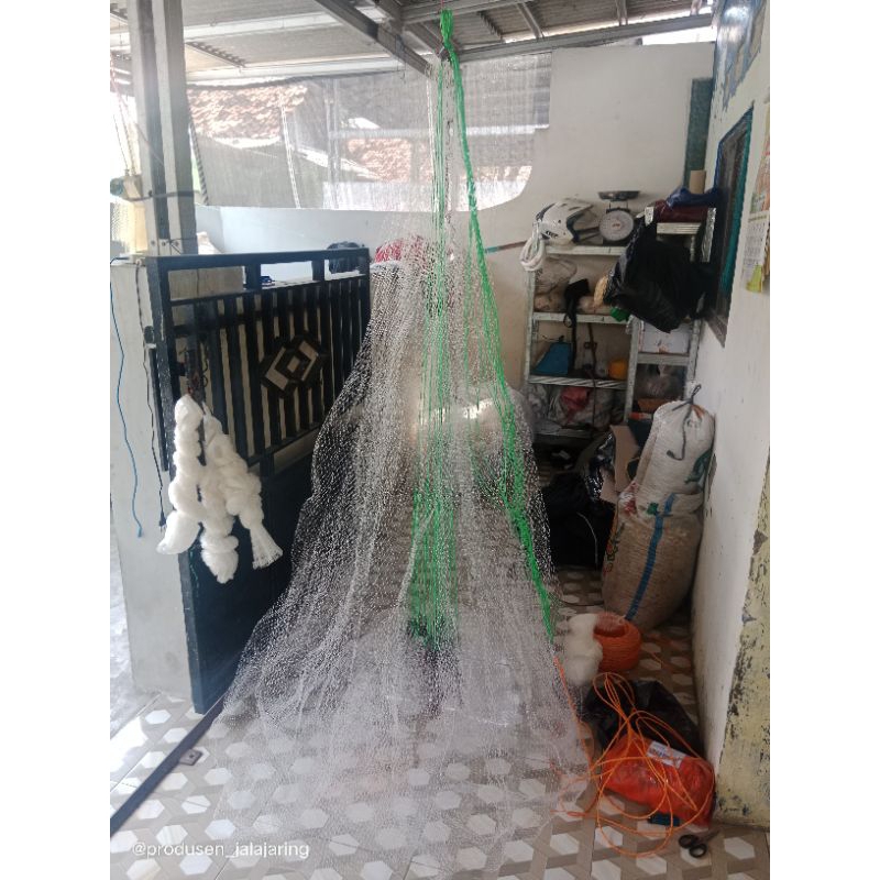 Jala panen udang Vannamei senar 1inc