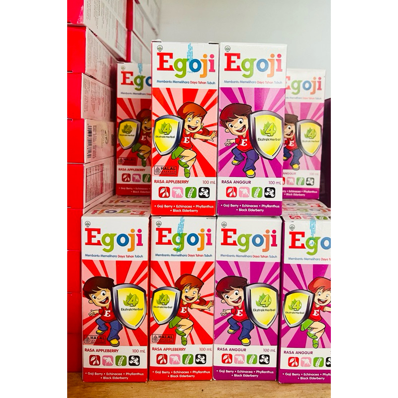 Egoji Sirup 100ml Apel Anggur