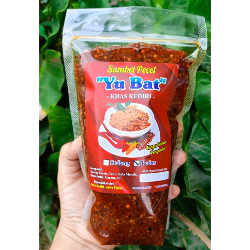 

Sambel Pecel "Yu Bat" asli khas KEDIRI 500GR