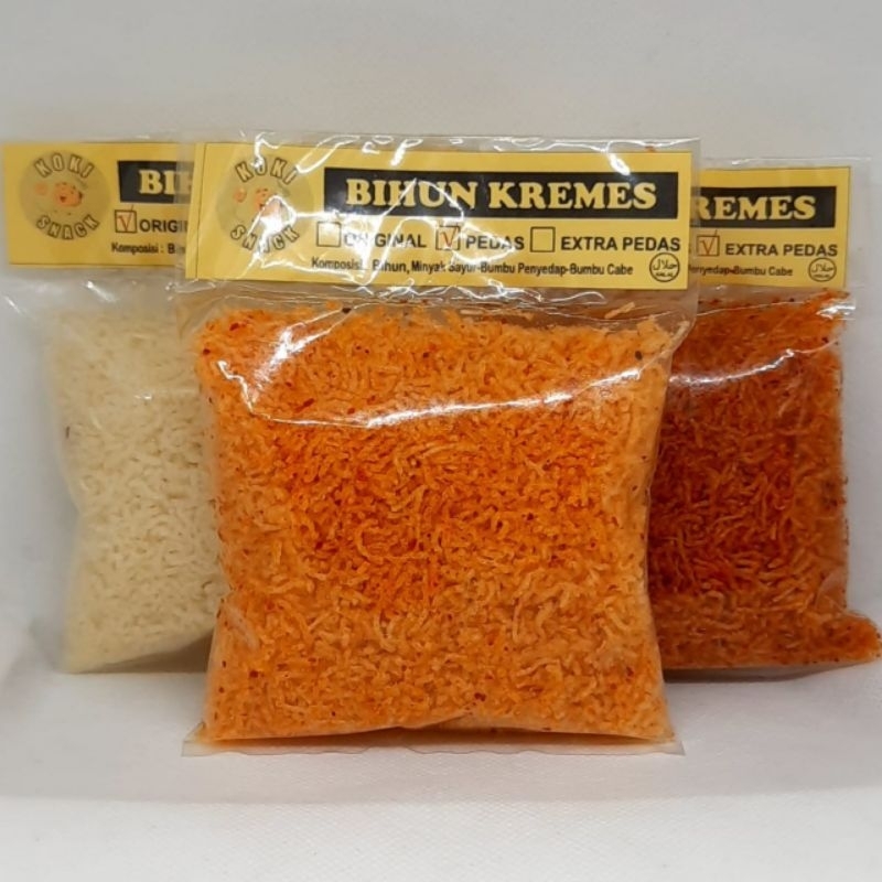 

Viral 30gr Bihun Kremes Koki Snack Tasikmalaya