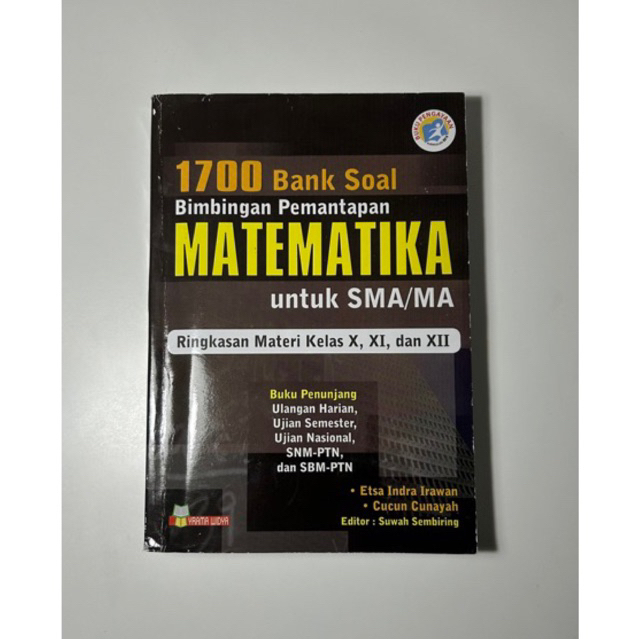 1700 bank soal matematika SMA